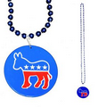 Democrat Bead Necklace